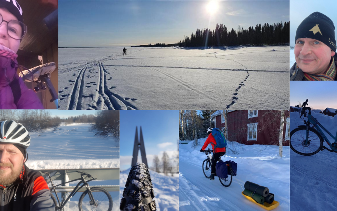 Cykla- och gåkampanj, vinter!